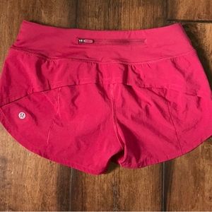 Lululemon speed up shorts 2.5